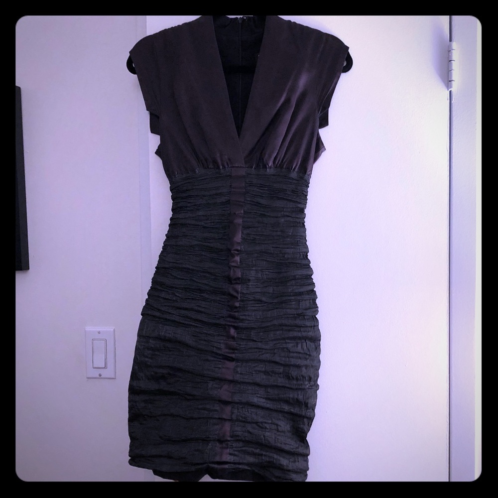 Black cocktail dress